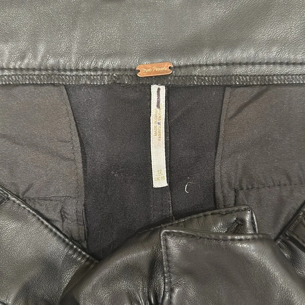 Free People Black Flare Pants - Picture 7 of 8